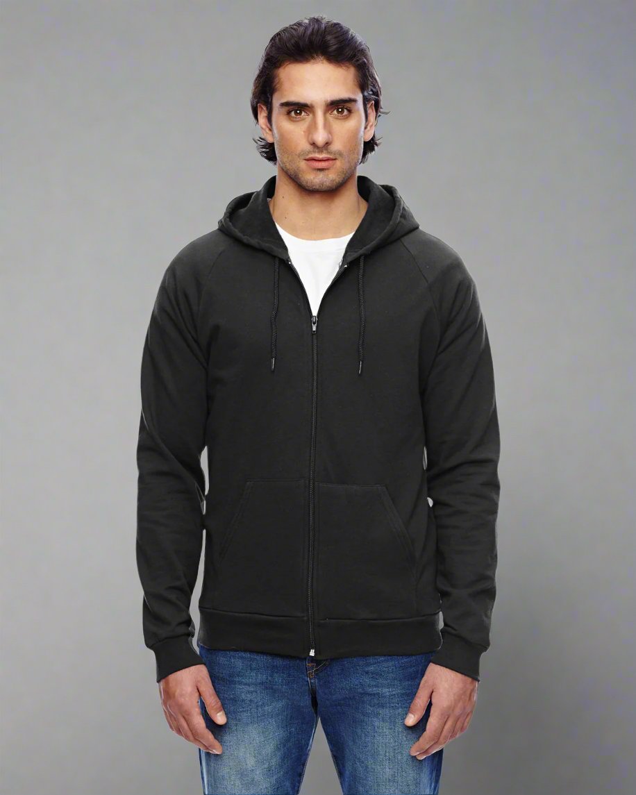 American Apparel Unisex California Fleece Zip Hoodie